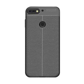 Microcase Huawei Y7 2018 Leather Tpu Silikon Kılıf