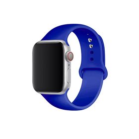 Microcase KY11 44-46 mm 22 mm Mavi Silikon Kordon Kayış