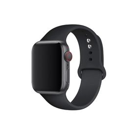 Microcase KY11 44-46 mm 22 mm Siyah Silikon Kordon Kayış