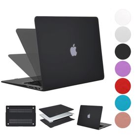 Microcase Macbook Pro 13-3 Shell Rubber Kapak Mavi Kılıf