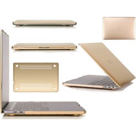 Microcase Macbook Pro 13.3 Touch Bar Gold Shell Kapak Kılıf
