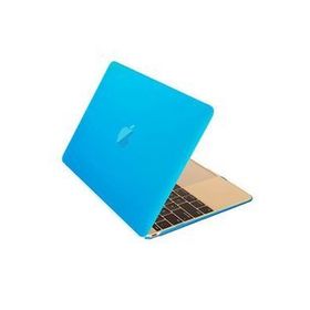 Microcase Macbook Pro 15.4 Touch Bar Shell Rubber Kapak Mavi Kılıf