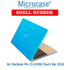Microcase Macbook Pro 15 A1990 Touch Bar 2018 Shell Rubber Kapak Kılıf