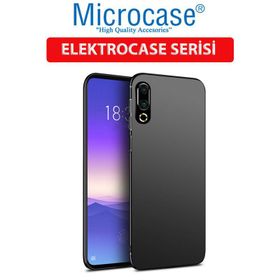 Microcase Meizu 16S Elektrocase Serisi Tpu Siyah Silikon Kılıf