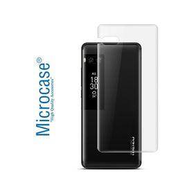 Microcase Meizu Pro 7 Full Arka Kaplama TPU Soft Koruma Film