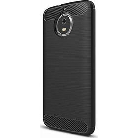 Microcase Motorola Moto G5S Brushed Carbon Silikon Kılıf