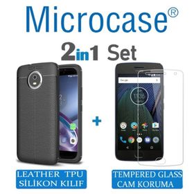 Microcase Motorola Moto G5S Leather Silikon Kılıf