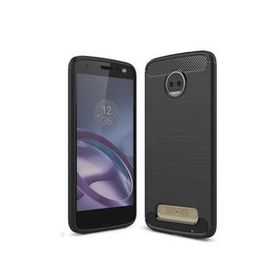 Microcase Motorola Moto Z2 Force Brushed Carbon Silikon Kılıf