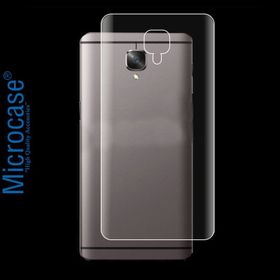 Microcase OnePlus 3 Full Arka Kaplama TPU Soft Koruma Film