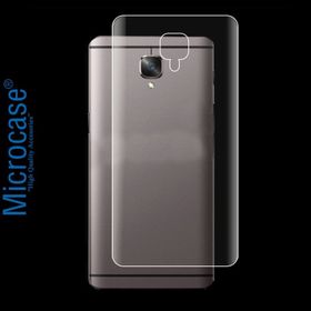 Microcase OnePlus 3 Full Arka Kaplama TPU Soft Koruma Film