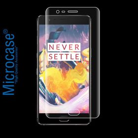 Microcase OnePlus 3 Full Ön Kaplama TPU Soft Koruma Film