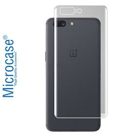 Microcase OnePlus 5 Full Arka Kaplama TPU Soft Koruma Film