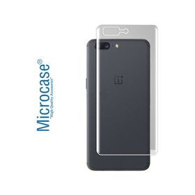 Microcase OnePlus 5 Full Arka Kaplama TPU Soft Koruma Film
