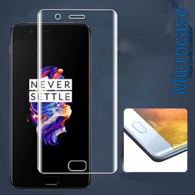 Microcase OnePlus 5 Full Ön Kaplama TPU Soft Koruma Film
