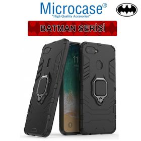 Microcase Oppo F9 F9 Pro Batman Serisi Yüzük Standlı Armor Kılıf