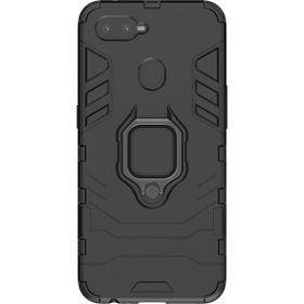 Microcase Oppo F9 F9 Pro Batman Serisi Yüzük Standlı Armor Kılıf