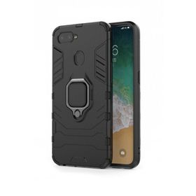 Microcase Oppo F9 F9 Pro Batman Serisi Yüzük Standlı Armor Kılıf
