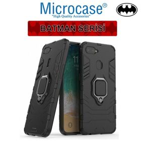 Microcase Oppo F9 F9 Pro Batman Serisi Yüzük Standlı Armor Kılıf