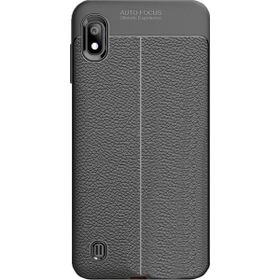 Microcase Samsung Galaxy A10 Leather Tpu Silikon Kılıf