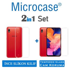 Microcase Samsung Galaxy A10 Ultra İnce 0.2 mm Soft Silikon Kılıf