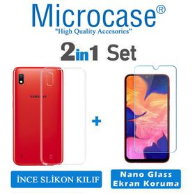 Microcase Samsung Galaxy A10 Ultra İnce 0.2 mm Soft Silikon Kılıf