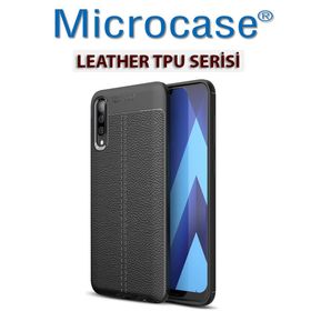 Microcase Samsung Galaxy A50 Leather Tpu Silikon Kılıf