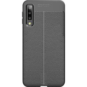 Microcase Samsung Galaxy A7 2018 Leather Tpu Silikon Kılıf