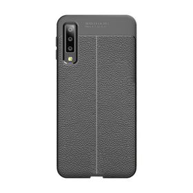 Microcase Samsung Galaxy A7 2018 Leather Tpu Silikon Kılıf