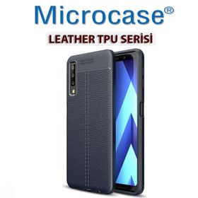 Microcase Samsung Galaxy A7 2018 Leather Tpu Silikon Kılıf