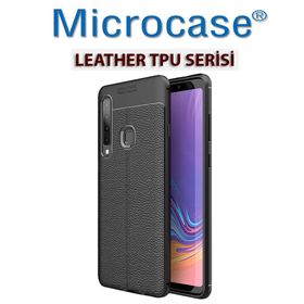 Microcase Samsung Galaxy A9 2018 Leather Tpu Silikon Kılıf
