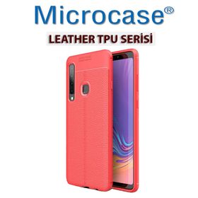Microcase Samsung Galaxy A9 2018 Leather Tpu Silikon Kılıf
