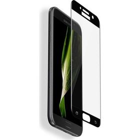 Microcase Samsung Galaxy C7 Çerçeveli Tempered Cam Ekran Koruyucu