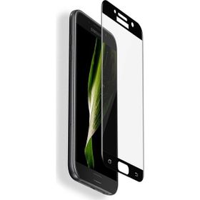 Microcase Samsung Galaxy C7 Çerçeveli Tempered Cam Ekran Koruyucu