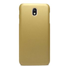 Microcase Samsung Galaxy C8 Premium Silikon Tempered Cam + Altın Kılıf