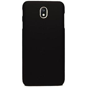 Microcase Samsung Galaxy C8 Premium Silikon Tempered Cam + Siyah Kılıf
