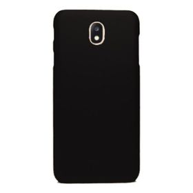 Microcase Samsung Galaxy C8 Premium Silikon Tempered Cam + Siyah Kılıf