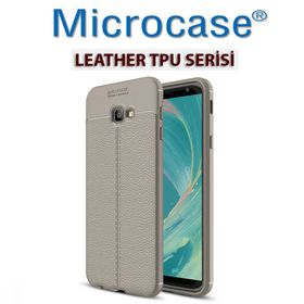 Microcase Samsung Galaxy J4 Plus Leather Tpu Silikon Kılıf