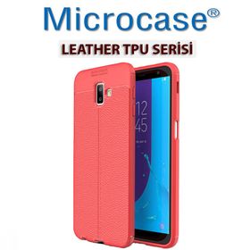 Microcase Samsung Galaxy J6 Plus Leather Tpu Silikon Kılıf
