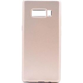Microcase Samsung Galaxy Note 8 Premium Matte Silikon TPU Altın Kılıf