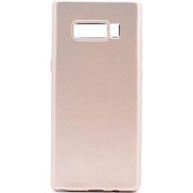 Microcase Samsung Galaxy Note 8 Premium Matte Silikon TPU Altın Kılıf