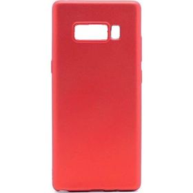 Microcase Samsung Galaxy Note 8 Premium Matte Silikon TPU Kırmızı Kılıf