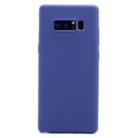 Microcase Samsung Galaxy Note 8 Premium Matte Silikon TPU Lacivert Kılıf