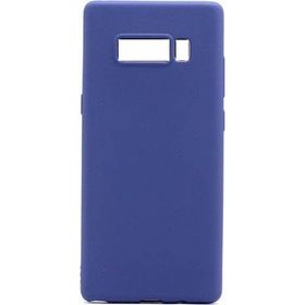 Microcase Samsung Galaxy Note 8 Premium Matte Silikon TPU Lacivert Kılıf