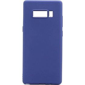 Microcase Samsung Galaxy Note 8 Premium Matte Silikon TPU Lacivert Kılıf