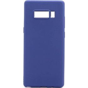 Microcase Samsung Galaxy Note 8 Premium Matte Silikon TPU Lacivert Kılıf