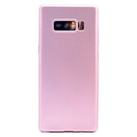 Microcase Samsung Galaxy Note 8 Premium Matte Silikon TPU Pembe Kılıf