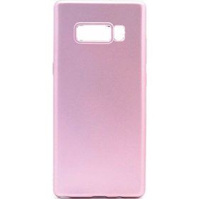 Microcase Samsung Galaxy Note 8 Premium Matte Silikon TPU Pembe Kılıf