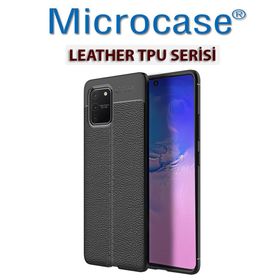 Microcase Samsung Galaxy S10 Leather Tpu Silikon Kılıf