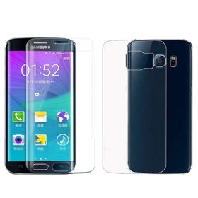 Microcase Samsung Galaxy S6 Edge Full Ön Arka Kaplama TPU Soft Koruma Film