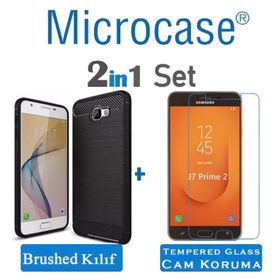 Microcase Samsung J7 Prime 2 Brushed Silikon Kılıf